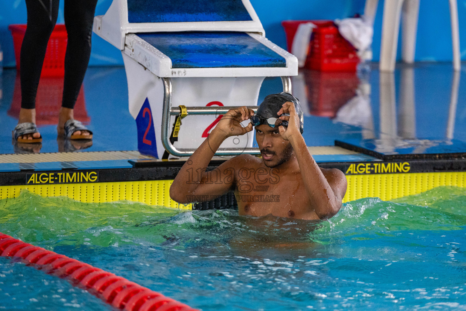 Day 4 of 20th Inter-school Swimming Competition 2024 held in Hulhumale', Maldives on Tuesday, 15th October 2024. Photos: Ismail Thoriq / images.mv