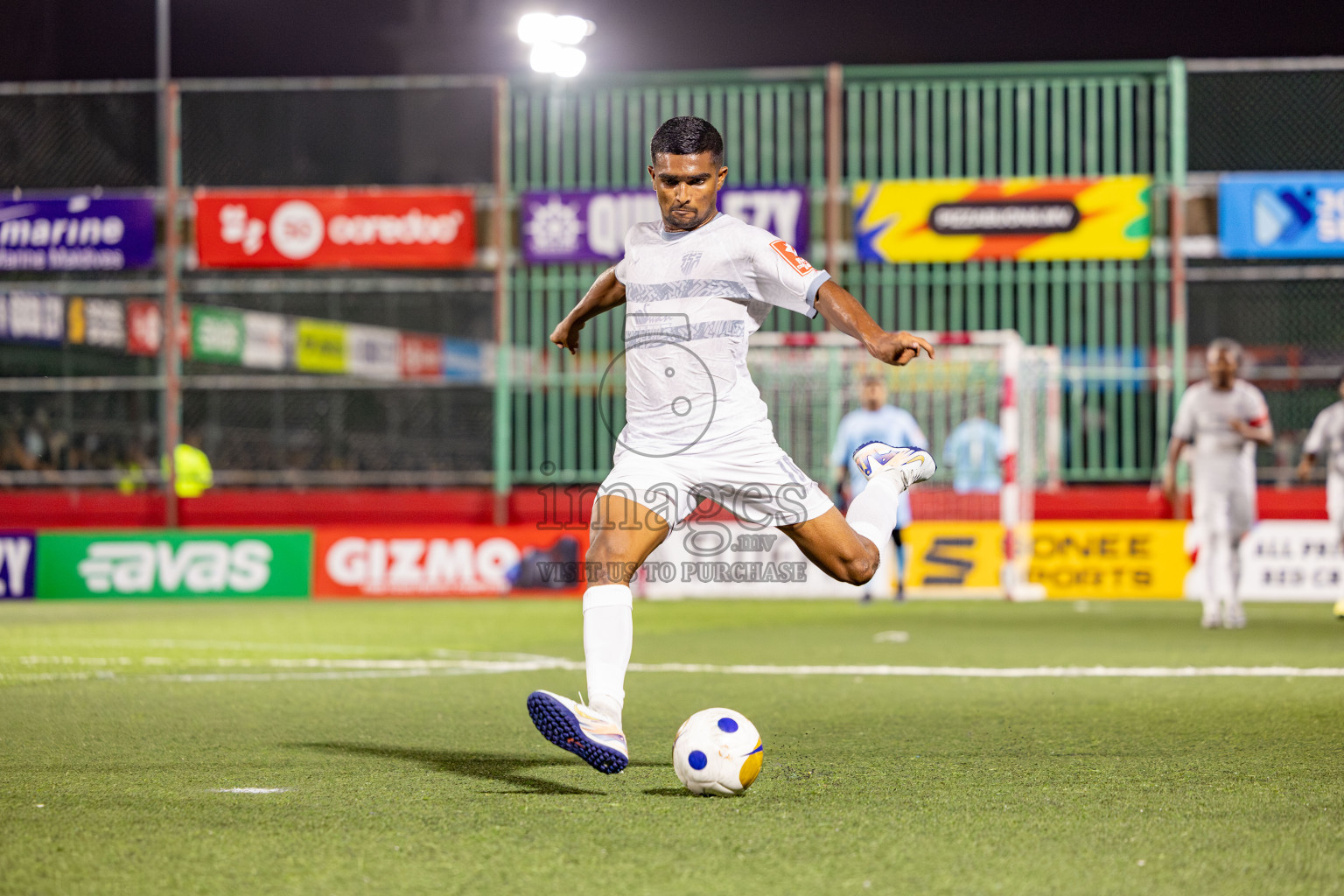 HA. Vashfaru vs HA. Utheemu in Day 1 of Golden Futsal Challenge 2025 on Sunday, 5th January 2025, in Hulhumale', Maldives 
Photos: Nausham Waheed / images.mv