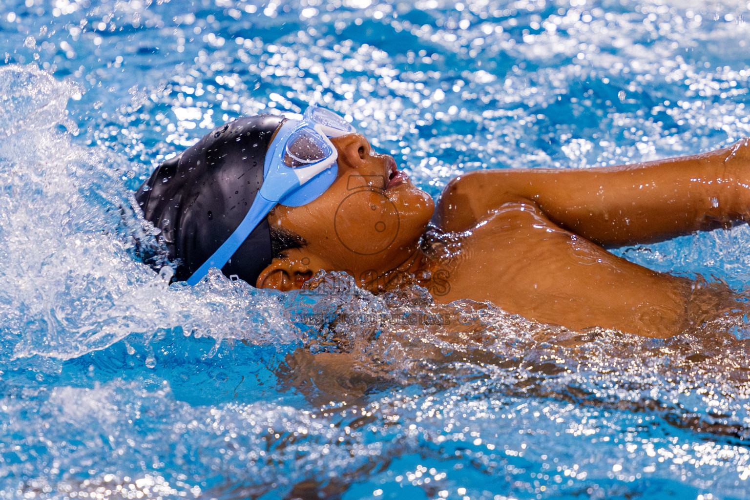 Day 1 of BML 5th National Swimming Kids Festival 2024 held in Hulhumale', Maldives on Monday, 18th November 2024. Photos: Nausham Waheed / images.mv