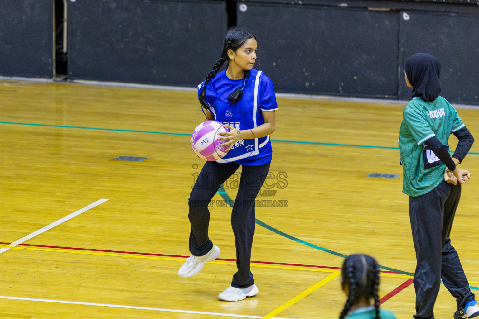 Day 9 of 26th Inter-School Netball Tournament 2025 was held in Social Center Indoor Hall on Sunday, 27th October 2025. Photos: Areef Adam / images.mv