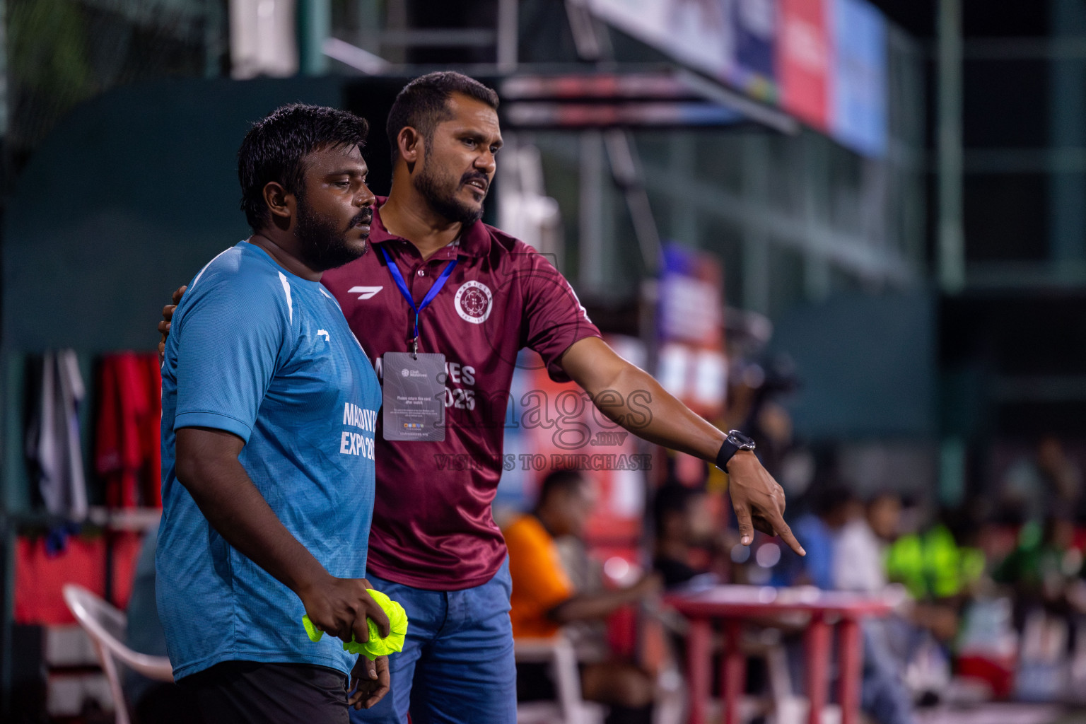 Team DJA VS Trade Club in Club Maldives Classic 2024 held in Rehendi Futsal Ground, Hulhumale', Maldives on Saturday, 14th September 2024. 
Photos: Hassan Simah / images.mv