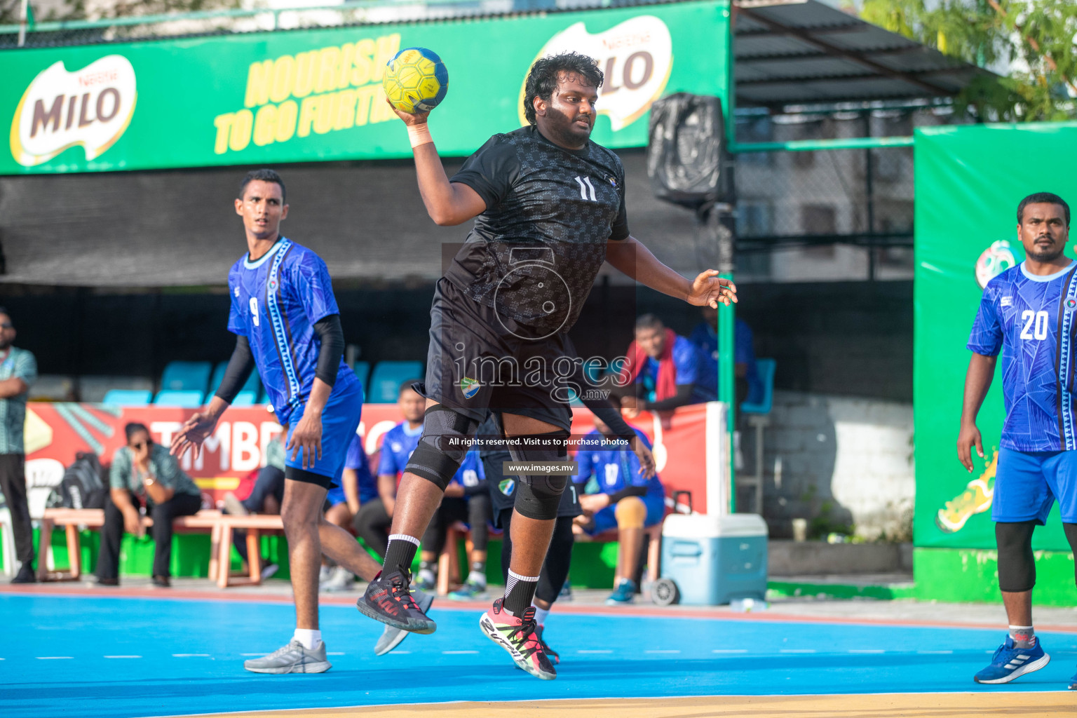 Day 15th of 6th MILO Handball Maldives Championship 2023, held in Handball ground, Male', Maldives on 6th June 2023 Photos: Nausham waheed  / Images.mv