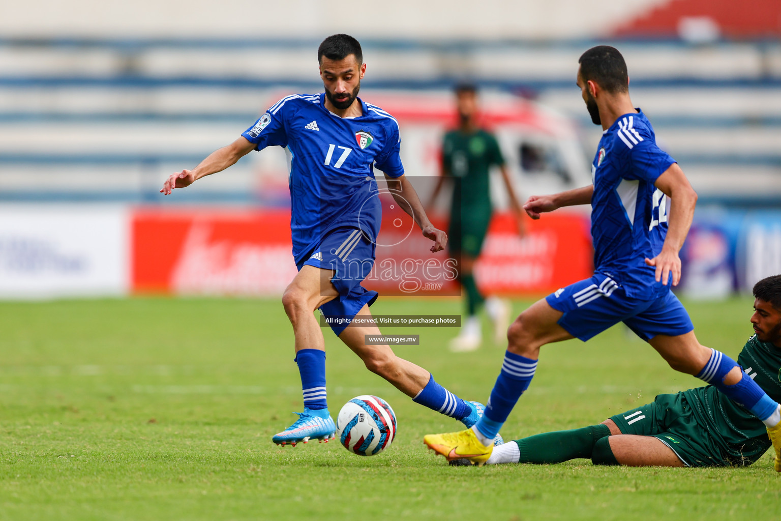 Pakistan vs Kuwait in SAFF Championship 2023 held in Sree Kanteerava Stadium, Bengaluru, India, on Saturday, 24th June 2023. Photos: Nausham Waheed, Hassan Simah / images.mv