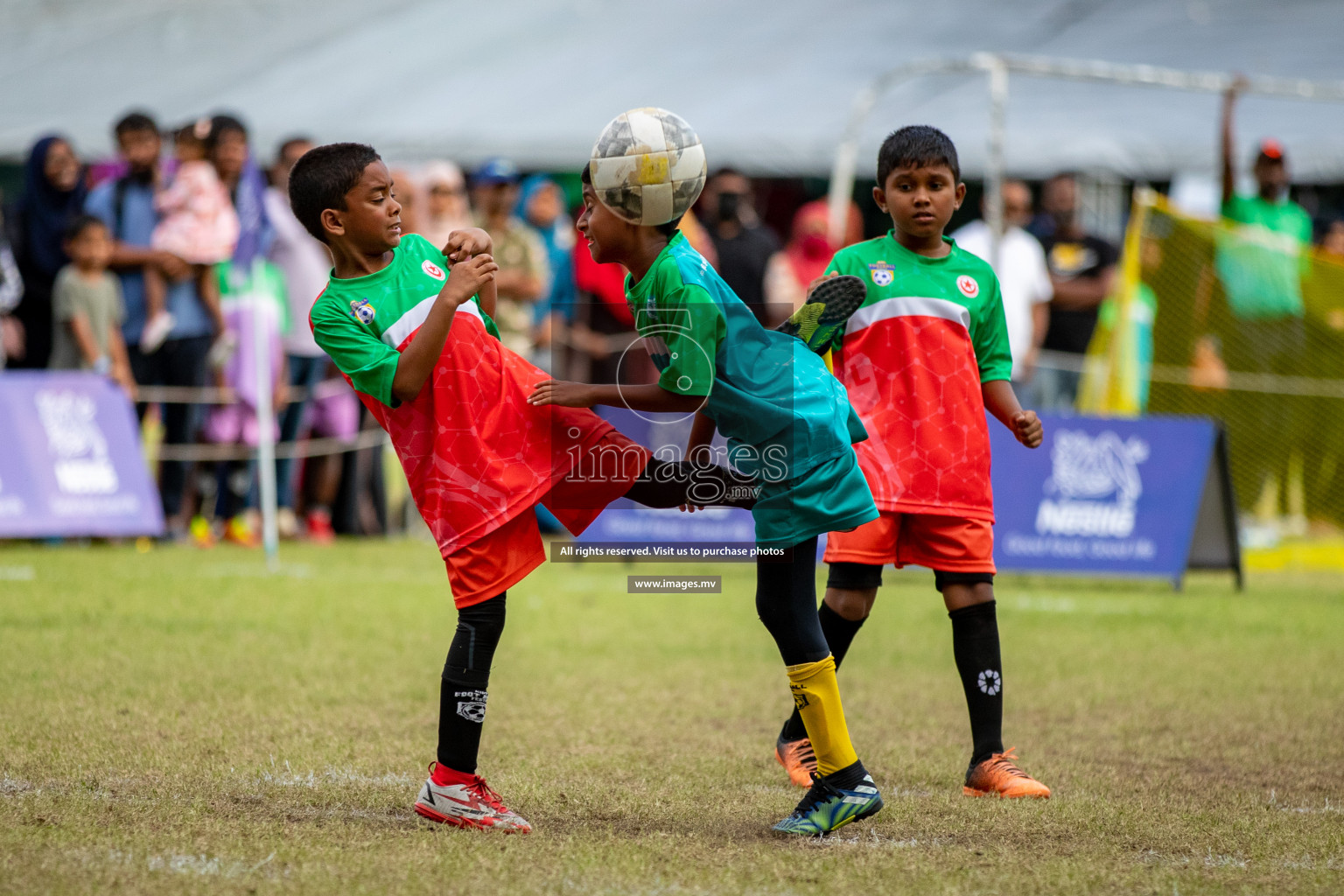 Day 4 of Milo Kids Football Fiesta 2022 was held in Male', Maldives on 22nd October 2022. Photos:Hassan Simah / images.mv