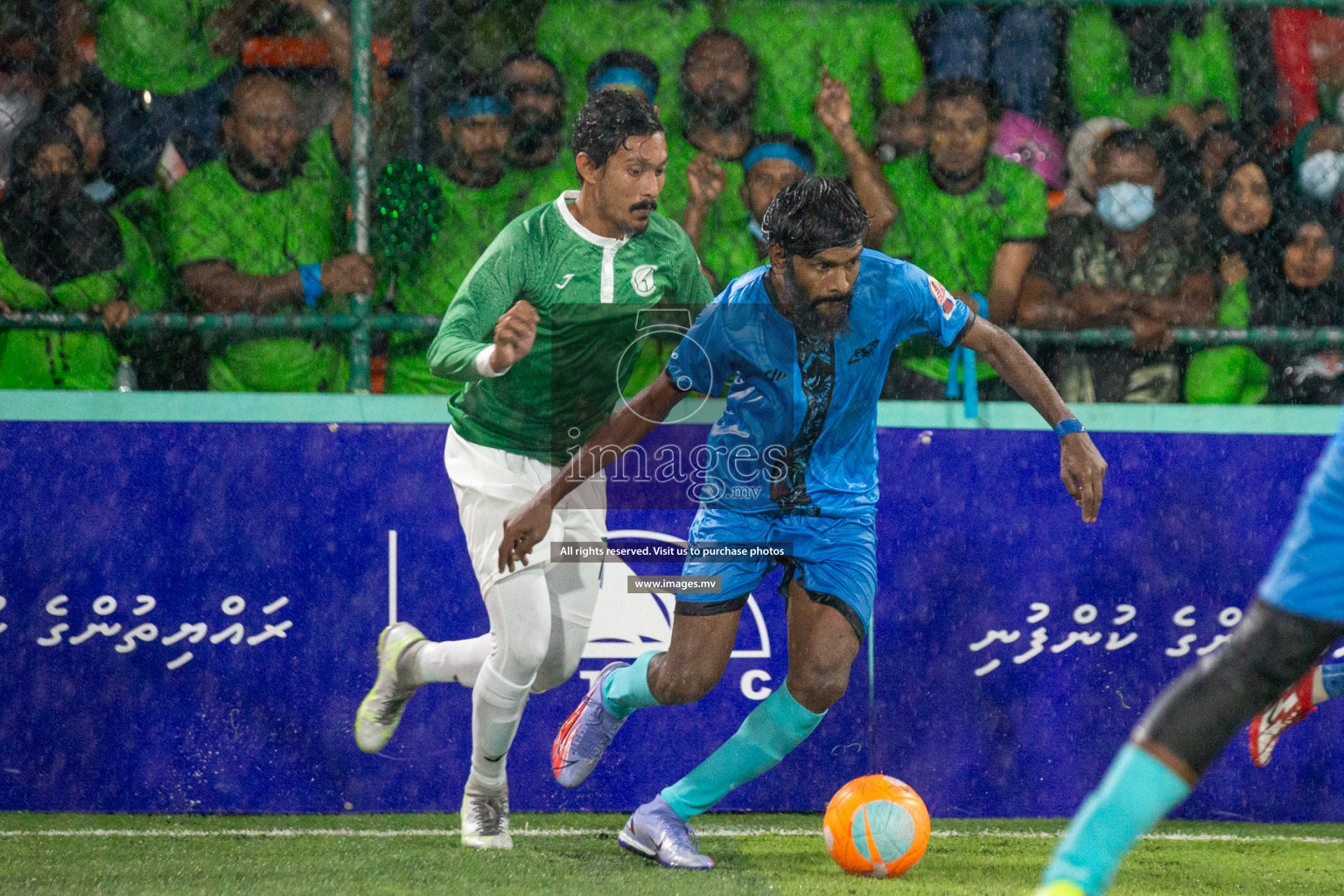 Team FSM vs Club HDC in the Quarter Finals of Club Maldives 2021 held at Hulhumale;, on 12th December 2021 Photos: Nasam / images.mv