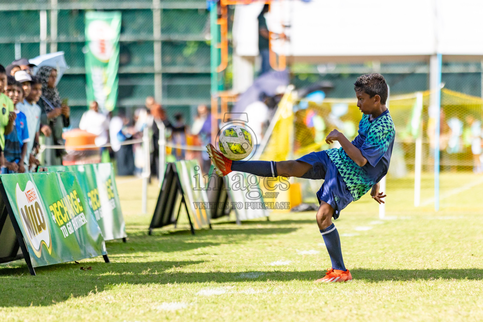 Day 3 of MILO Academy Championship 2025 (U-12) was held at Henveiru Stadium in Male', Maldives on Saturday, 3rd May 2025. 
Photos: Hassan Simah  / images.mv