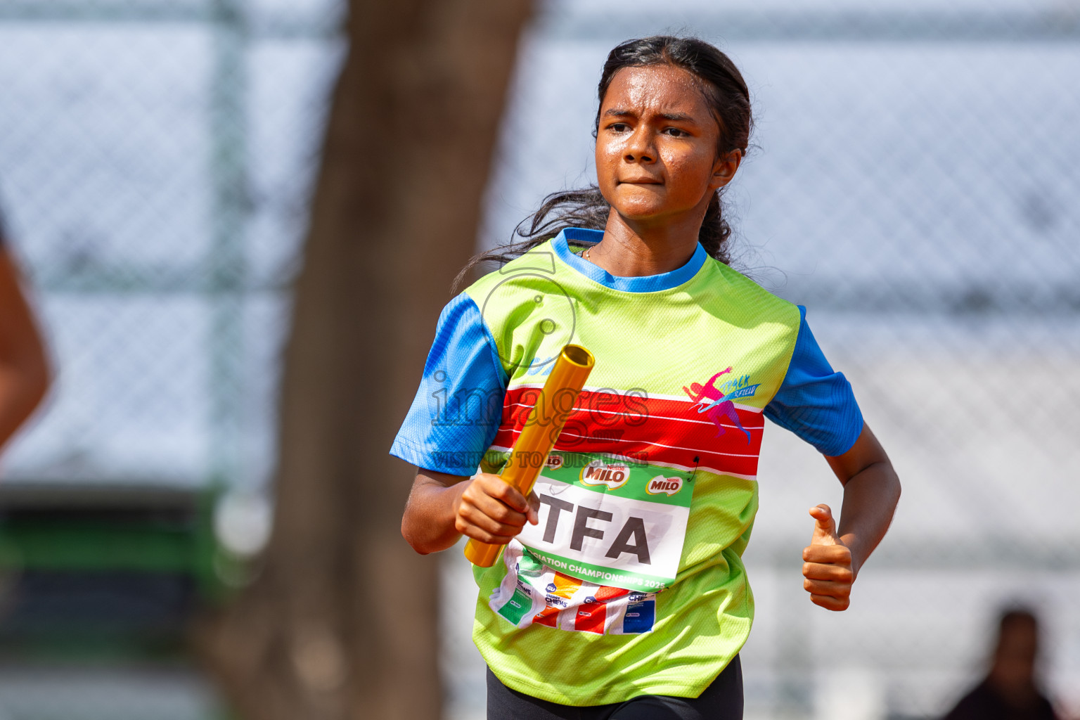 Day 3 of 12th Milo Association Championships was held in Ekuveni Track at Male', Maldives on Saturday, 26th April 2025. Photos: Ismail Thoriq / images.mv