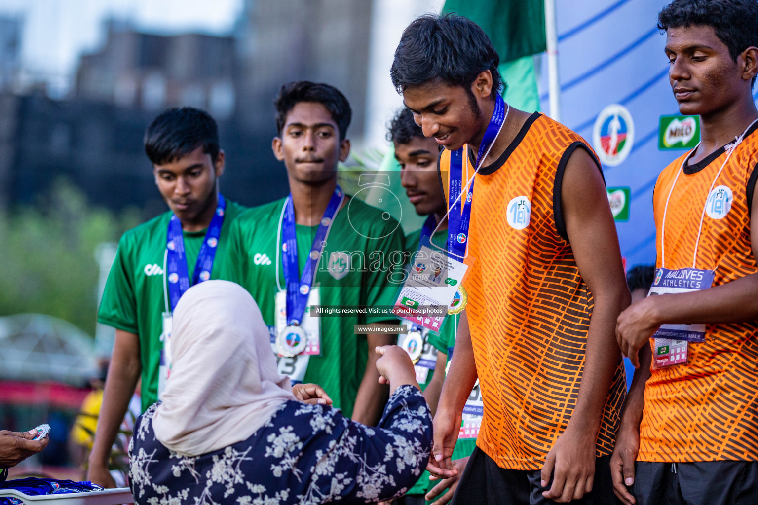 Day 5 of Inter-School Athletics Championship held in Male', Maldives on 27th May 2022. Photos by:Maanish / images.mv