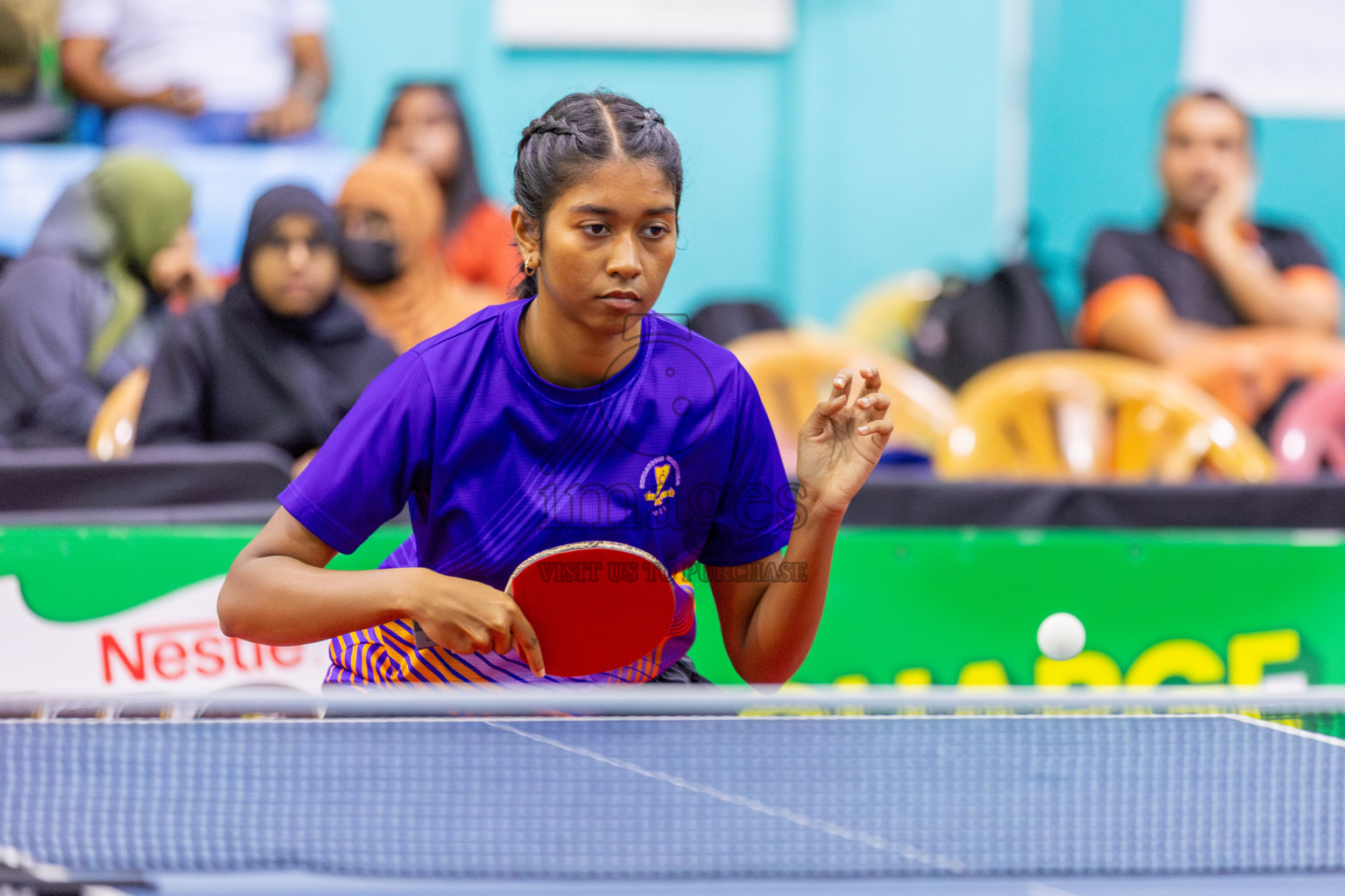 Day 8 of Interschool Table Tennis Tournament 2025 held at Male' TT Hall, Male', Maldives on Thursday, 22nd May 2025.
Photos by: Ismail Thoriq / images.mv