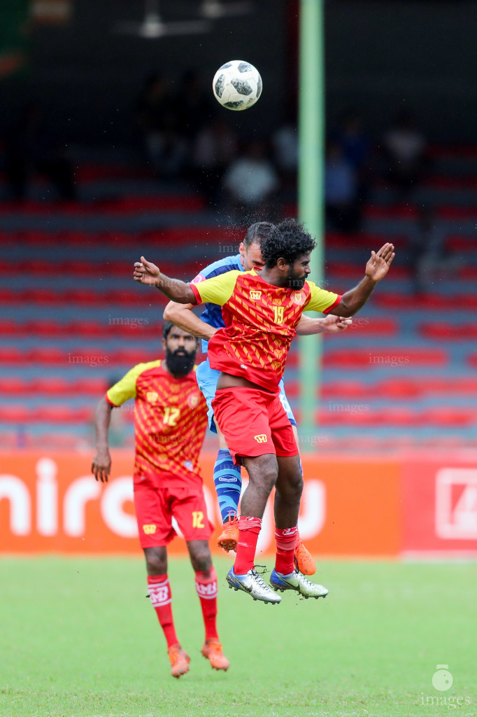 Victory SC vs NRSC in Male, Maldives, Tuesday October 30, 2018. (Images.mv Photo/Suadh Abdul Sattar)