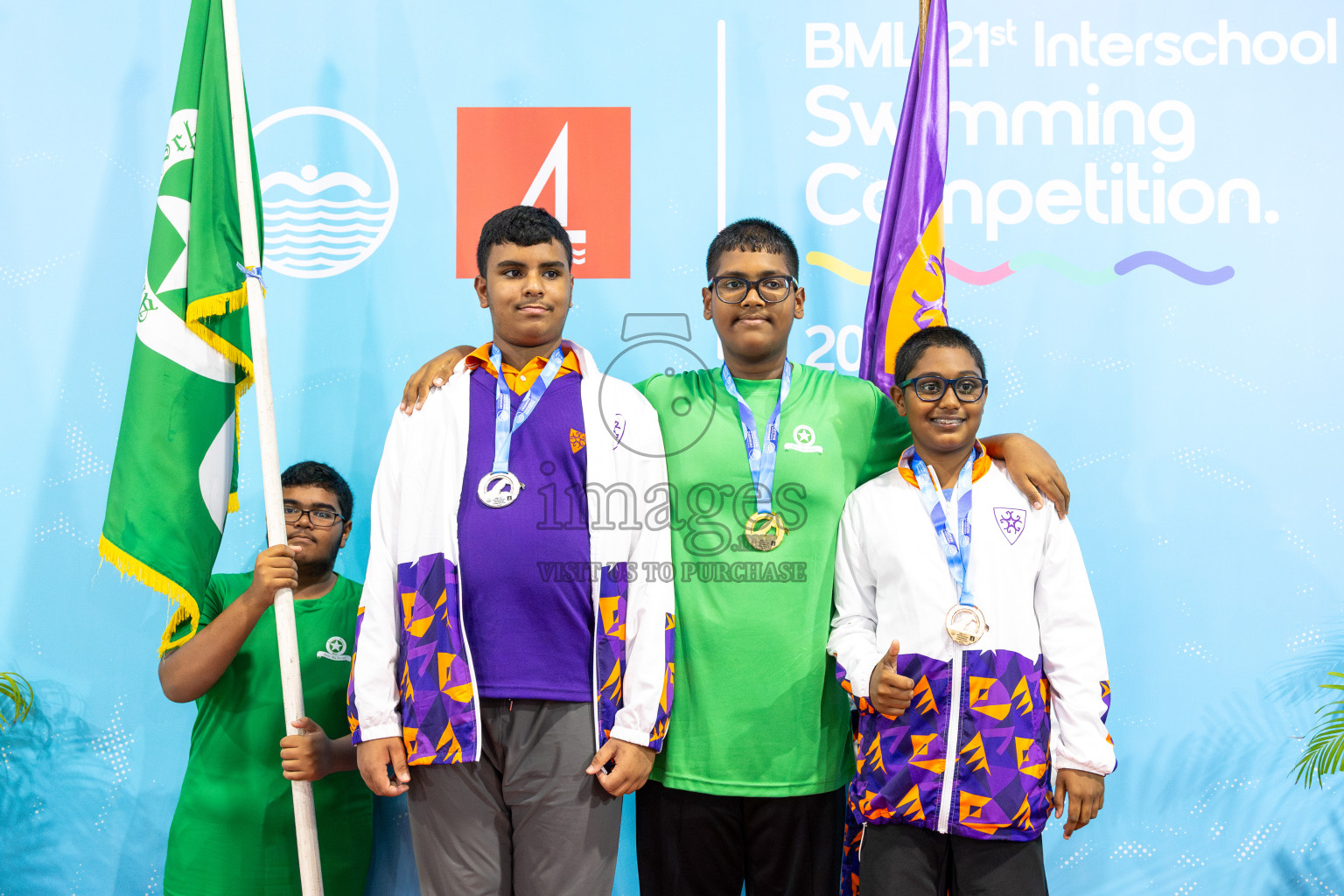 Day 6 of BML 21st Interschool Swimming Competition 2025 was held in Hulhumale' Swimming Pool, Hulhumale', Maldives on Thursday, 16th October 2025.
Photos: Ismail Thoriq / images.mv