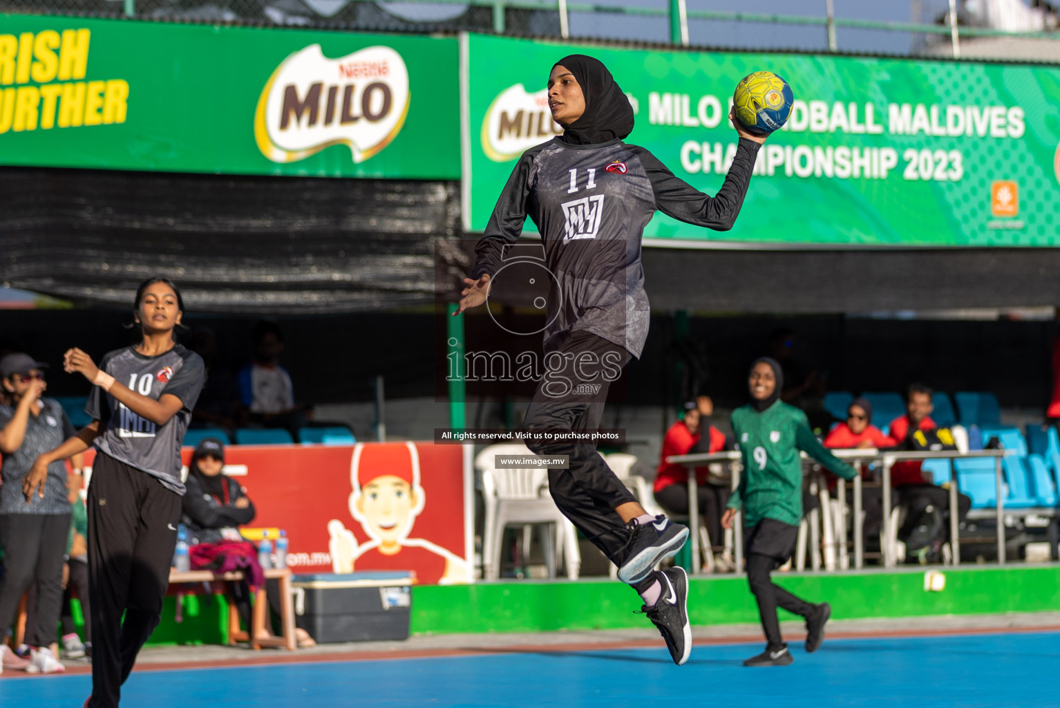 Day 13th of 6th MILO Handball Maldives Championship 2023, held in Handball ground, Male', Maldives on 2nd June 2023 Photos: Shuu &Nausham / Images.mv