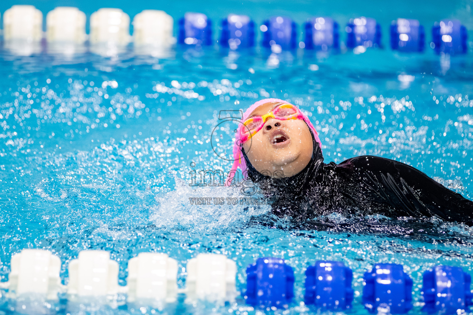 Day 3 of BML 6th National Kids Swimming Kids Festival 2025 held in Hulhumale', Maldives on Wednesday, 5th November 2024. 

Photos: Hassan Simah / images.mv