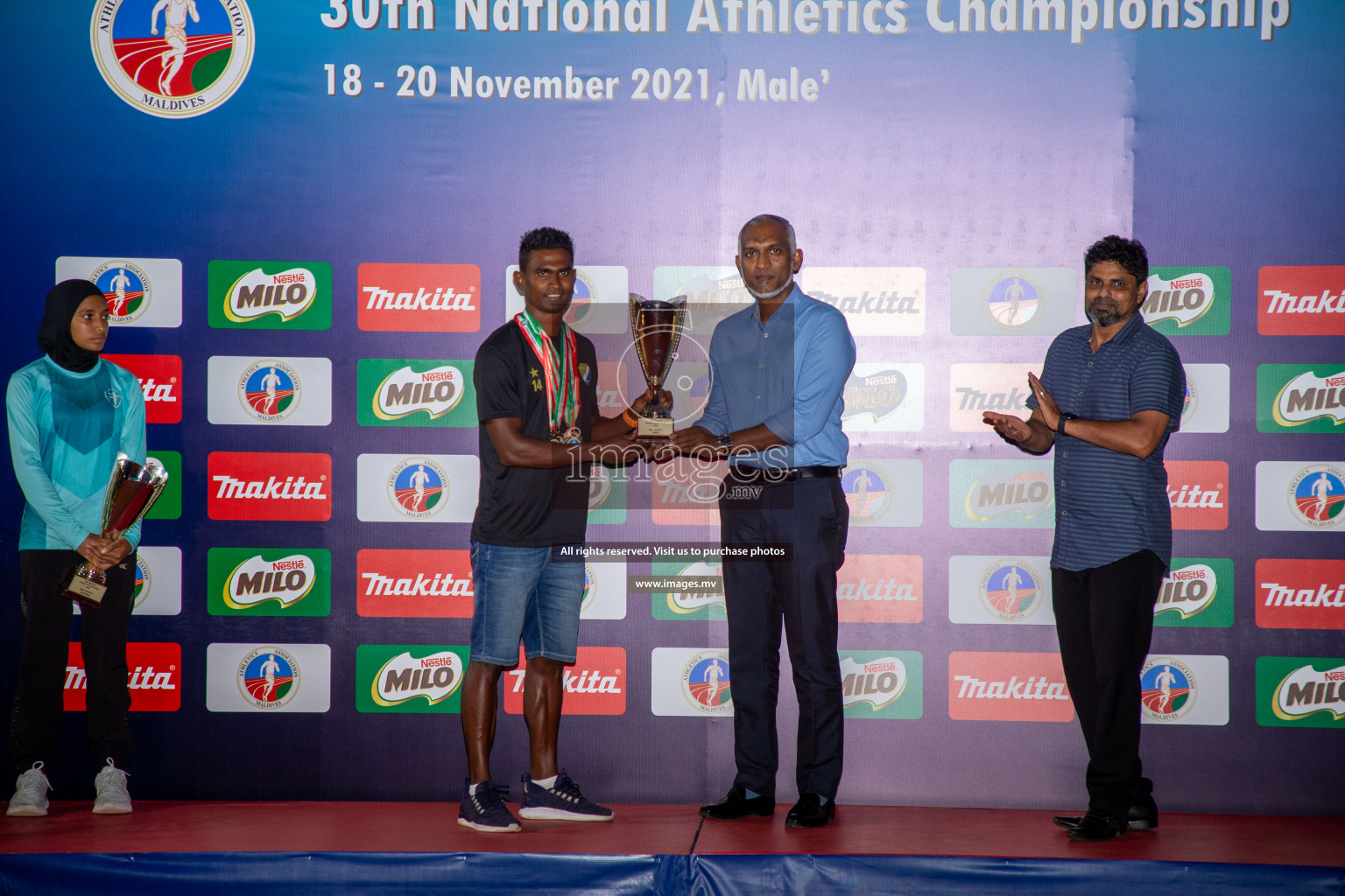 Day 3 from 30th National Athletics Championship 2021 held from 18 - 20 November 2021 in Ekuveni Synthetic Track