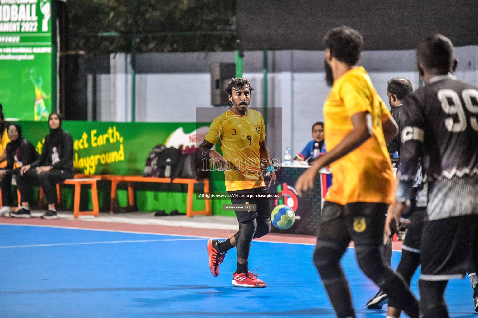 Day 12 of Milo 6th Inter Office Handball Tournament 2022 - Photos by Nausham Waheed