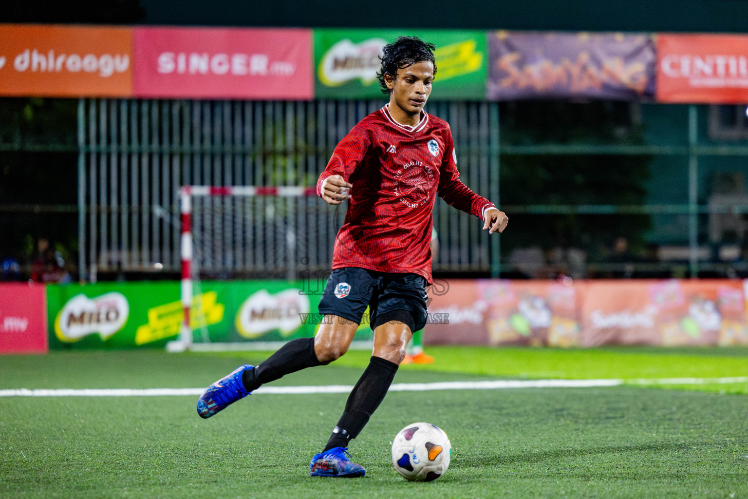 CLUB 220 vs TRADE CLUB in Club Maldives Classic 2024 held in Rehendi Futsal Ground, Hulhumale', Maldives on Thursday, 5th September 2024. Photos: Nausham Waheed / images.mv