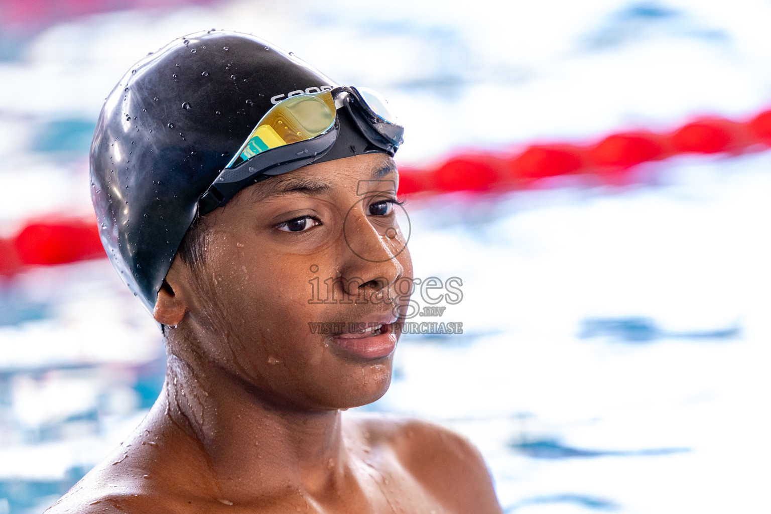 Day 4 of 20th Inter-school Swimming Competition 2024 held in Hulhumale', Maldives on Tuesday, 15th October 2024. Photos: Ismail Thoriq / images.mv