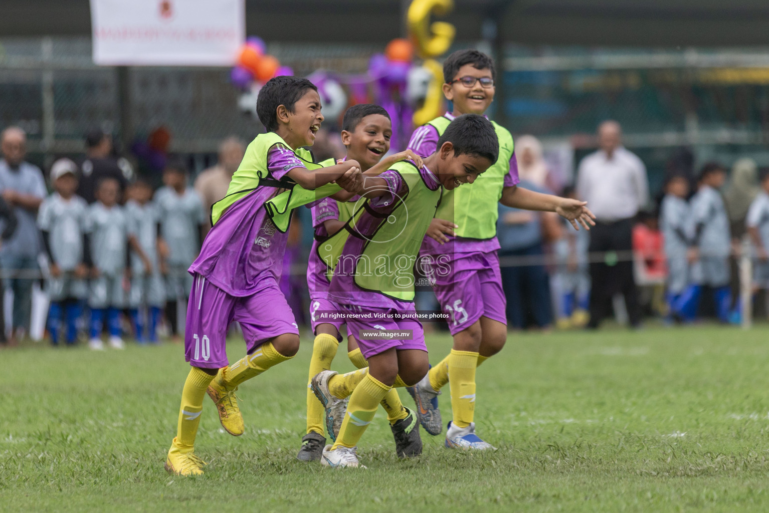 Day 1 of Nestle kids football fiesta, held in Henveyru Football Stadium, Male', Maldives on Wednesday, 11th October 2023 Photos: Shut Abdul Sattar/ Images.mv