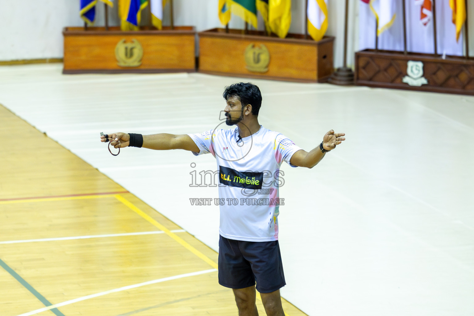 Day 15 of 25th Inter-School Netball Tournament was held in Social Center at Male', Maldives on Monday, 26th August 2024. Photos: Mohamed Mahfooz Moosa / images.mv