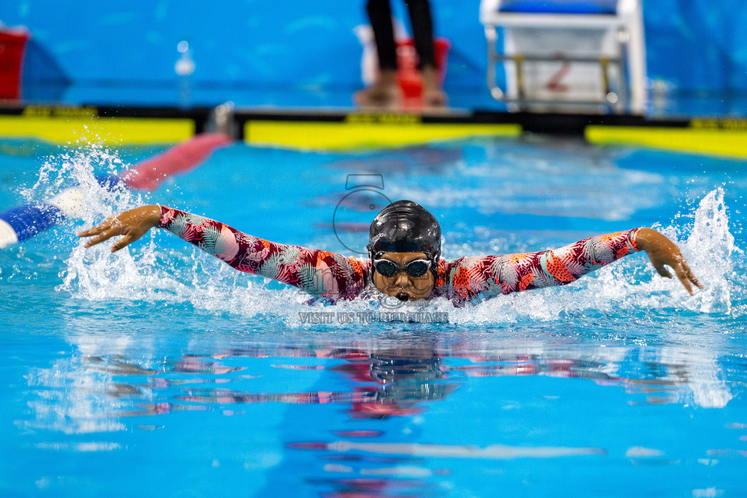 20th Inter-school Swimming Competition 2024 held in Hulhumale', Maldives on Monday, 14th October 2024. 
Photos: Hassan Simah / images.mv