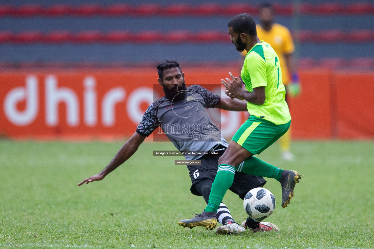 Maziya SRC vs Club Green Streets in Dhiraagu Dhivehi Premier League 2019 held in Male', Maldives on 19th June. Photos: Suadh Abdul Sattar/images.mv