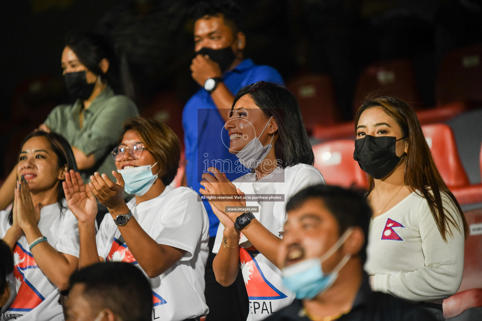 Nepal vs Sri Lanka in SAFF Championship 2021 held on 4th October 2021 in Galolhu National Stadium, Male', Maldives