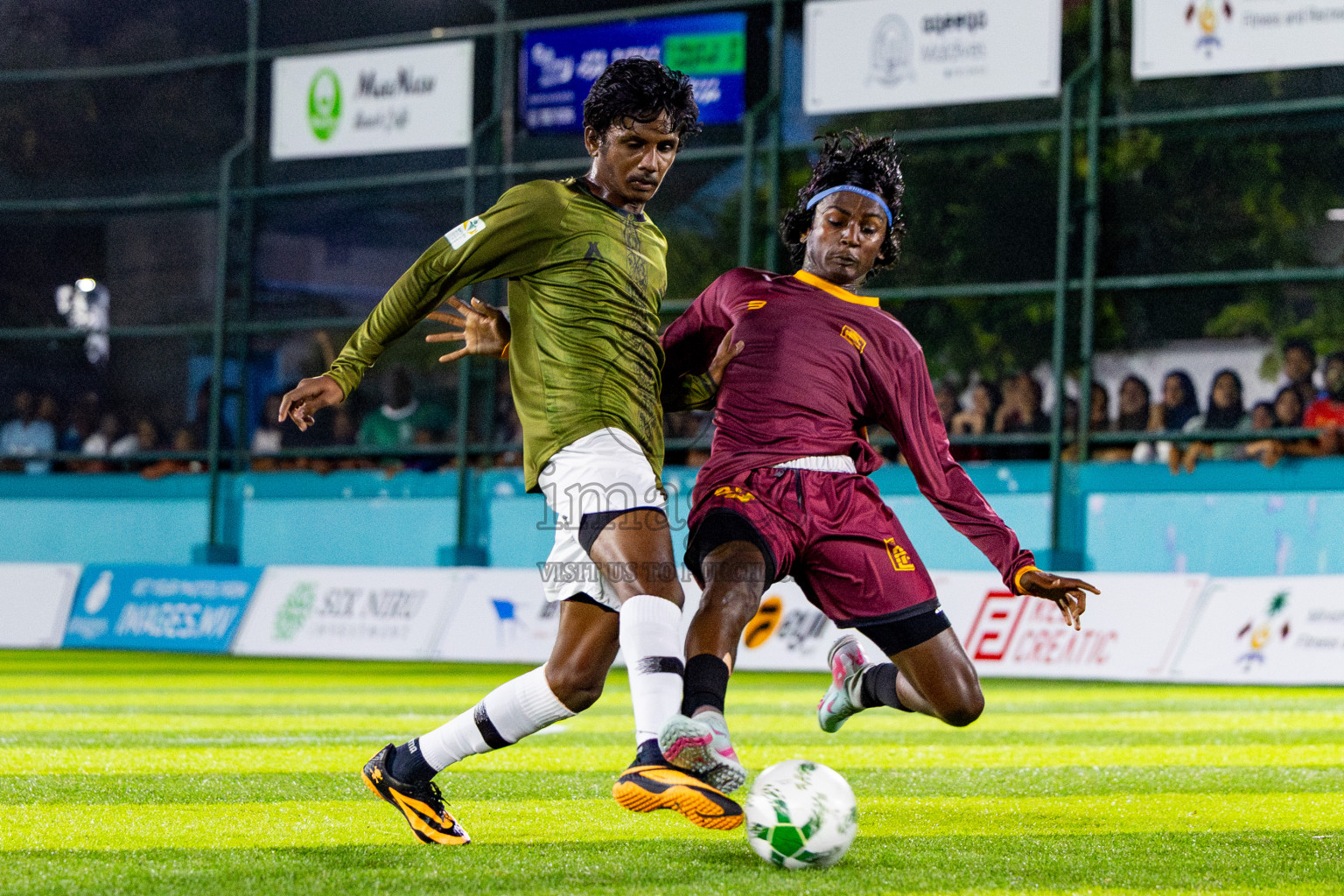 Comienzo fc vs The dee ess kay in Day 1 of Laamehi Dhiggaru Ekuveri Futsal Challenge 2025 was held on Thursday, 24th July 2025, at Dhiggaru Futsal Ground, Dhiggaru, Maldives Photos: Nausham Waheed / images.mv