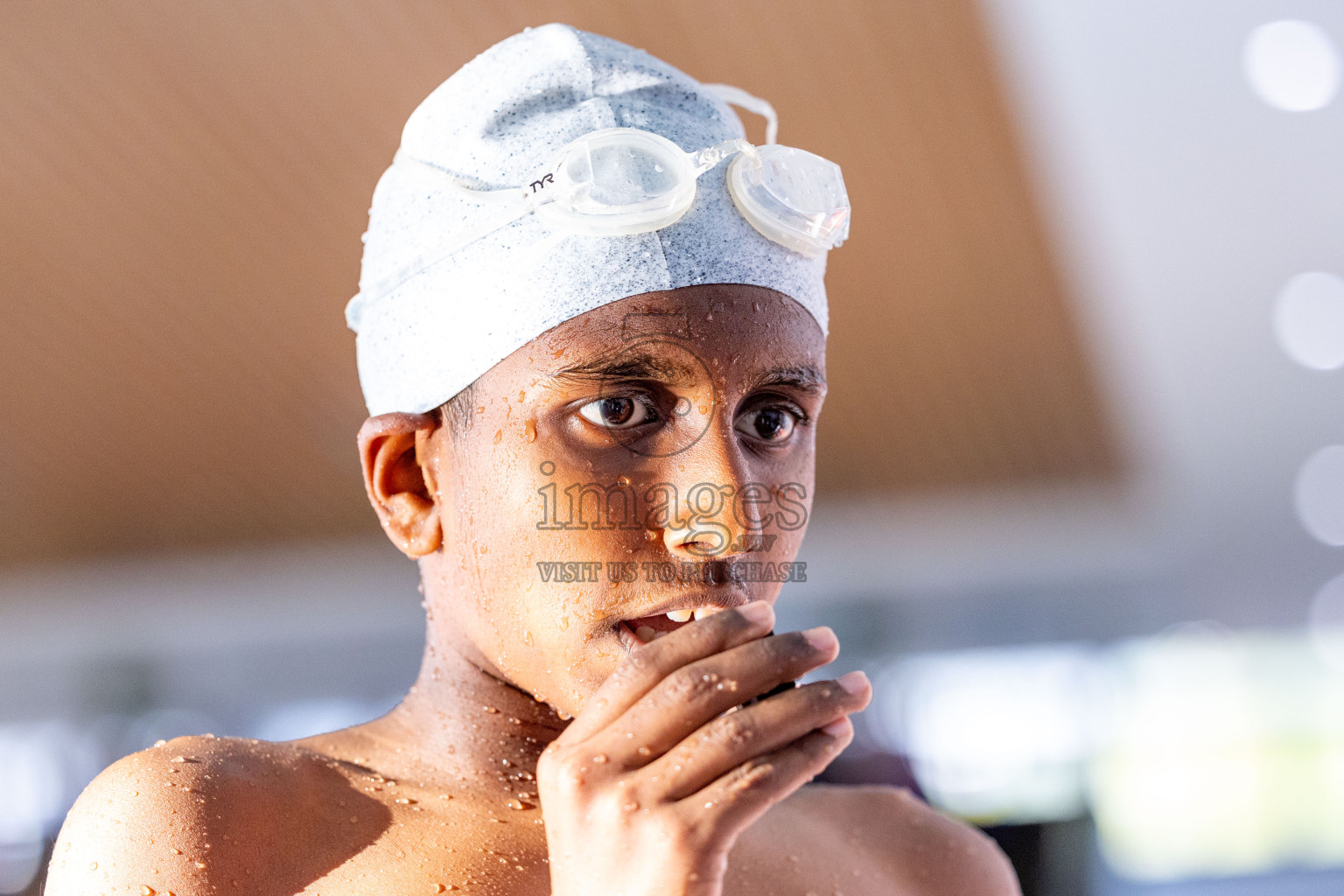 Day 4 of 20th Inter-school Swimming Competition 2024 held in Hulhumale', Maldives on Tuesday, 15th October 2024. Photos: Ismail Thoriq / images.mv