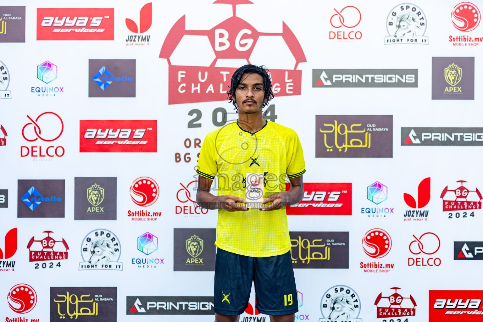 Giraavarians vs Xephyrs in Day 11 of BG Futsal Challenge 2024 was held on Friday, 22nd March 2024, in Male', Maldives Photos: Nausham Waheed / images.mv