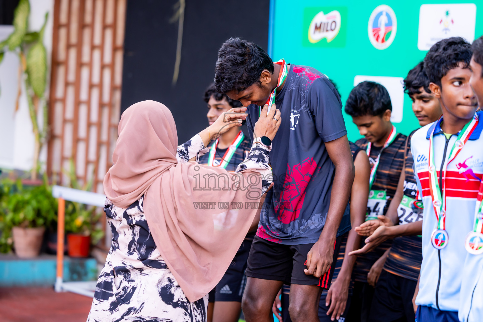 Day 3 of 12th Milo Association Championships was held in Ekuveni Track at Male', Maldives on Saturday, 26th April 2025. Photos: Nausham Waheed  / images.mv