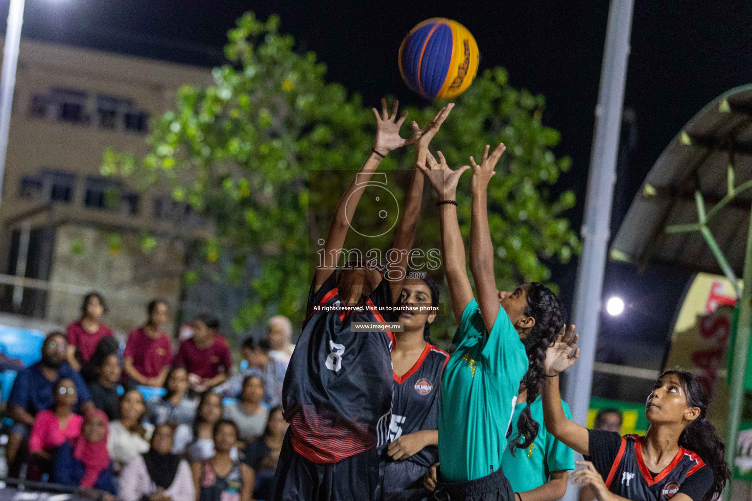 Day4 of Slamdunk by Sosal on 15th April 2023 held in Male'. Photos: Ismail Thoriq / images.mv