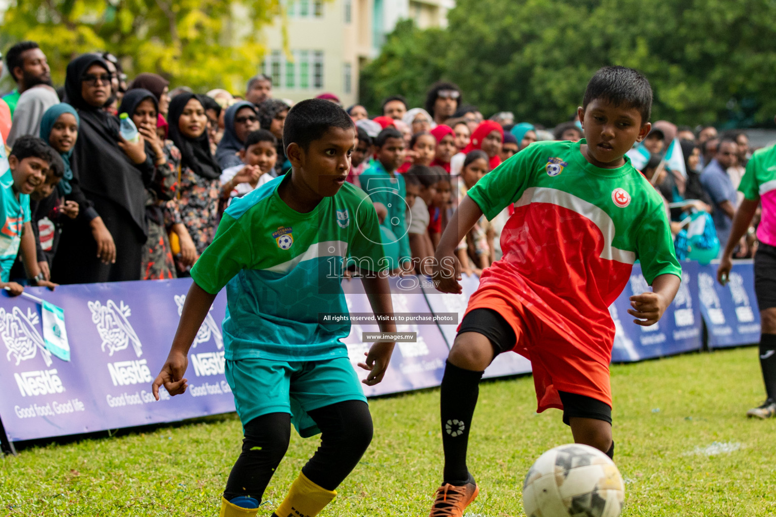 Day 4 of Milo Kids Football Fiesta 2022 was held in Male', Maldives on 22nd October 2022. Photos:Hassan Simah / images.mv