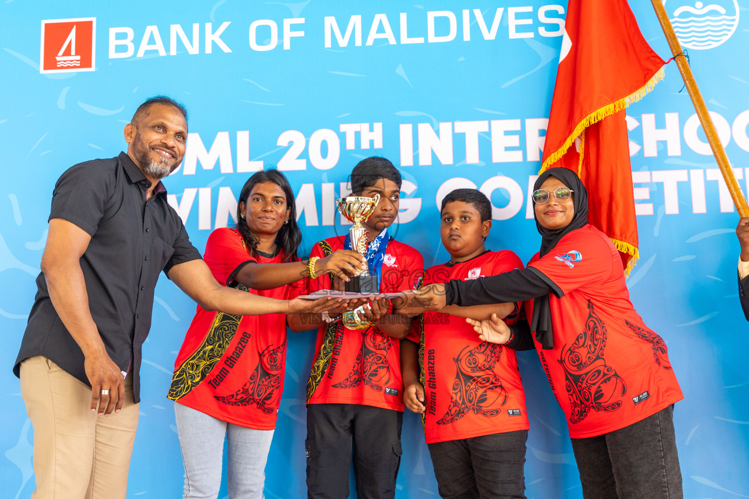 Closing ceremony of BML 20th Inter-School Swimming Competition was held in Hulhumale' Swimming Complex on Saturday, 19th October 2024. 
Photos: Ismail Thoriq