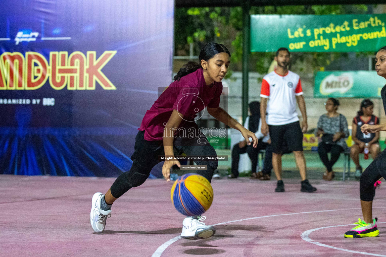 Day4 of Slamdunk by Sosal on 15th April 2023 held in Male'. Photos: Nausham waheed /images.mv