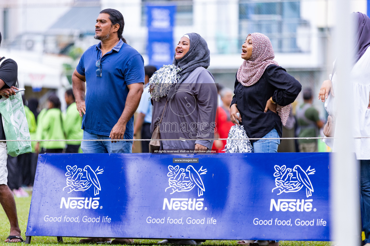 Day 1 of Nestle' Kids Netball Fiesta 2023 held in Henveyru Stadium, Male', Maldives on Thursday, 30th November 2023. Photos by Nausham Waheed / Images.mv