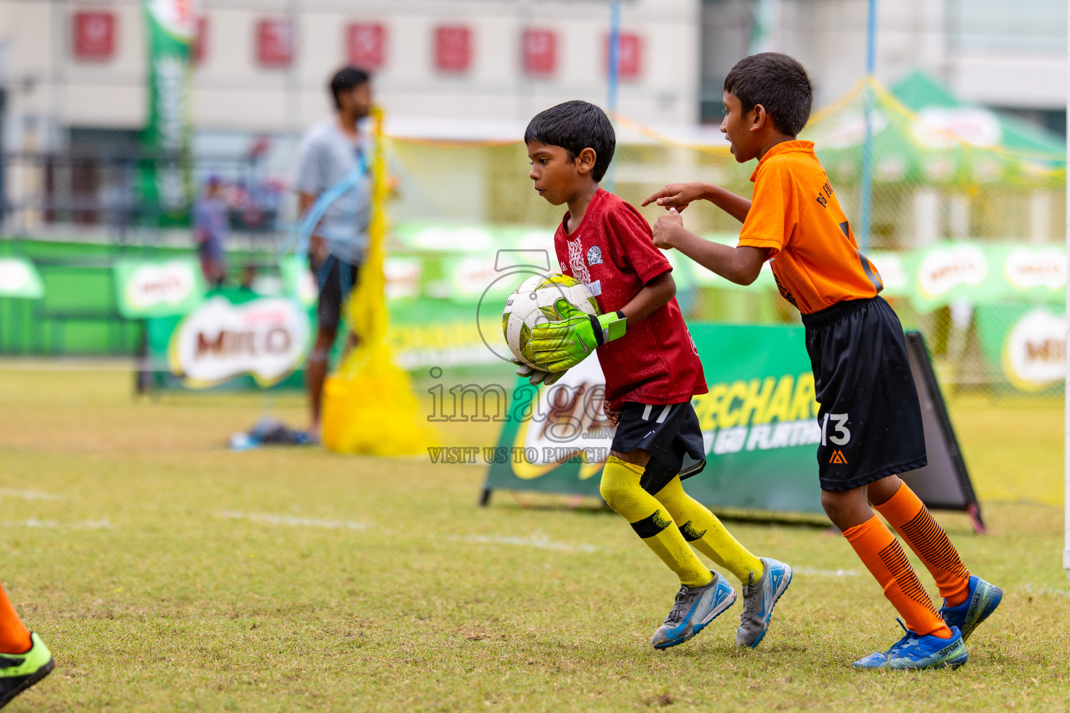 Day 3 of MILO SVAM Juniors 2025 (U-8) was held at Henveiru Stadium in Male', Maldives on Saturday, 28th June 2025. Photos: Ismail Thoriq / images.mv