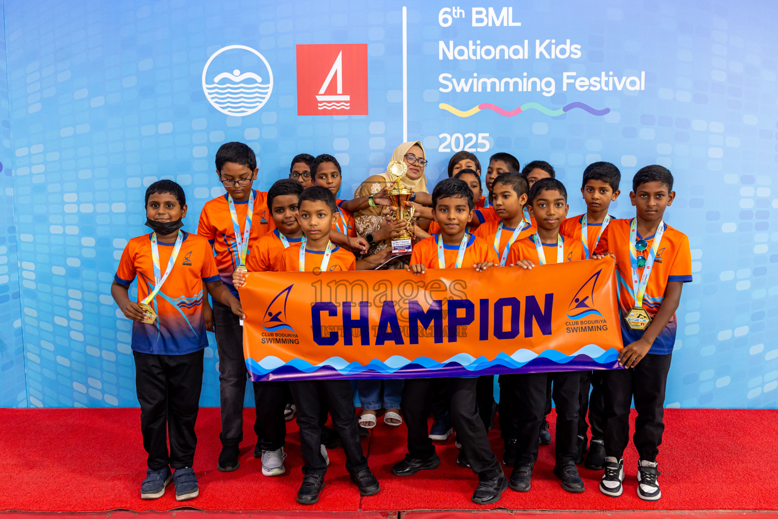 Closing Ceremony of 6th BML National Kids Swimming Kids Festival 2025 held in Hulhumale', Maldives on Saturday, 22nd November 2025. Photos: Nausham Waheed / images.mv