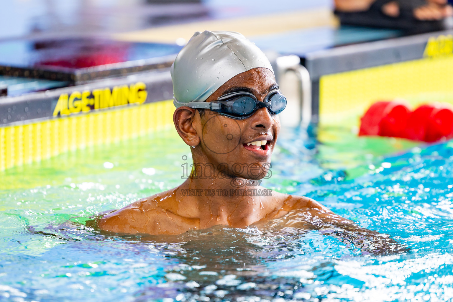 Day 2 of National Swimming Competition 2024 held in Hulhumale', Maldives on Saturday, 14th December 2024. Photos: Nausham Waheed / images.mv