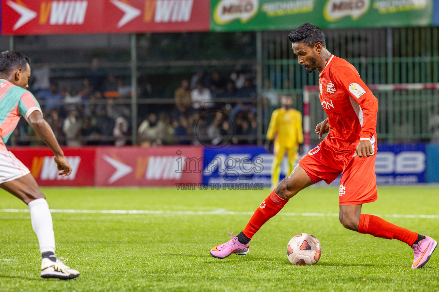 Joali Maldives vs Club Combination (Eydhafushi) in Kings Cup of Club Maldives 2025 was held in Rehendhi Futsal Ground, Hulhumale', Maldives on Saturday, 6th September 2025. Photos: Ismail Thoriq / images.mv