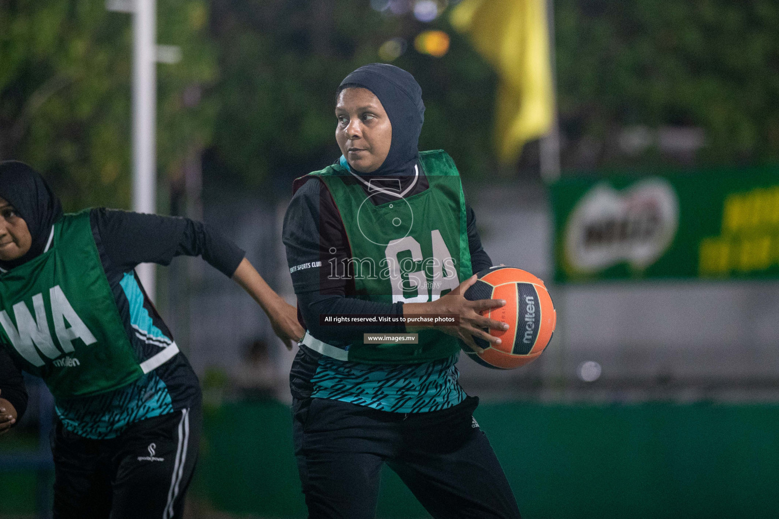 Day 2 of 20th Milo National Netball Tournament 2023, held in Synthetic Netball Court, Male', Maldives on 30th May 2023 Photos: Nausham Waheed/ Images.mv