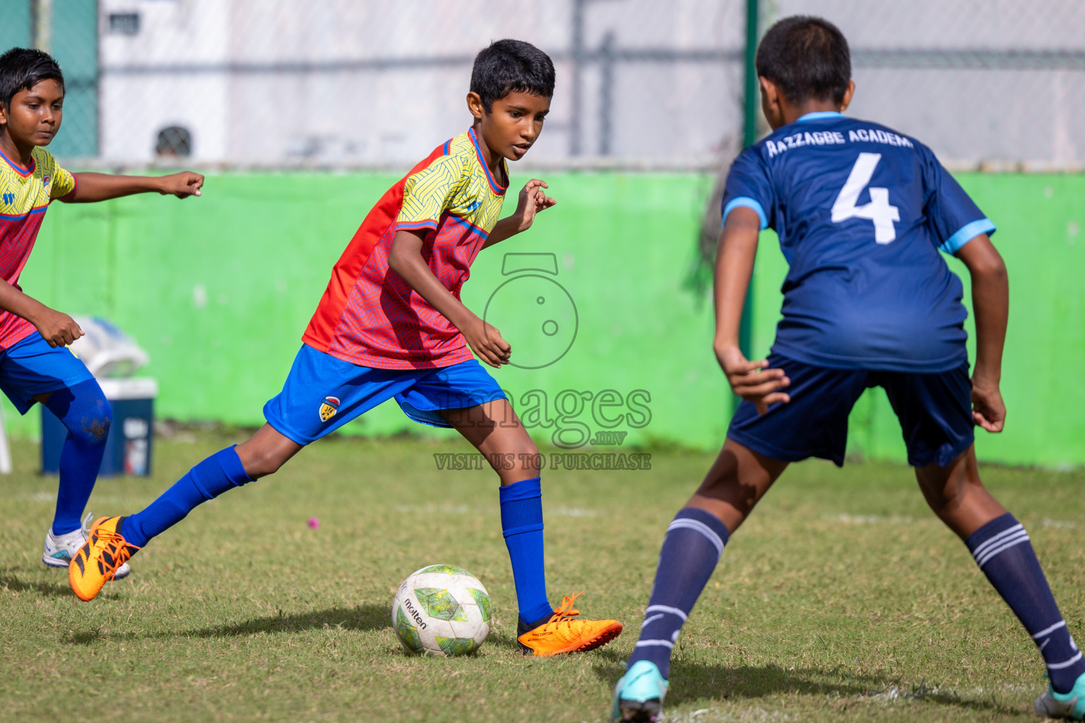 Day 2 of MILO Academy Championship 2024 - U12 was held at Henveiru Grounds in Male', Maldives on Friday, 5th July 2024.
Photos: Ismail Thoriq / images.mv