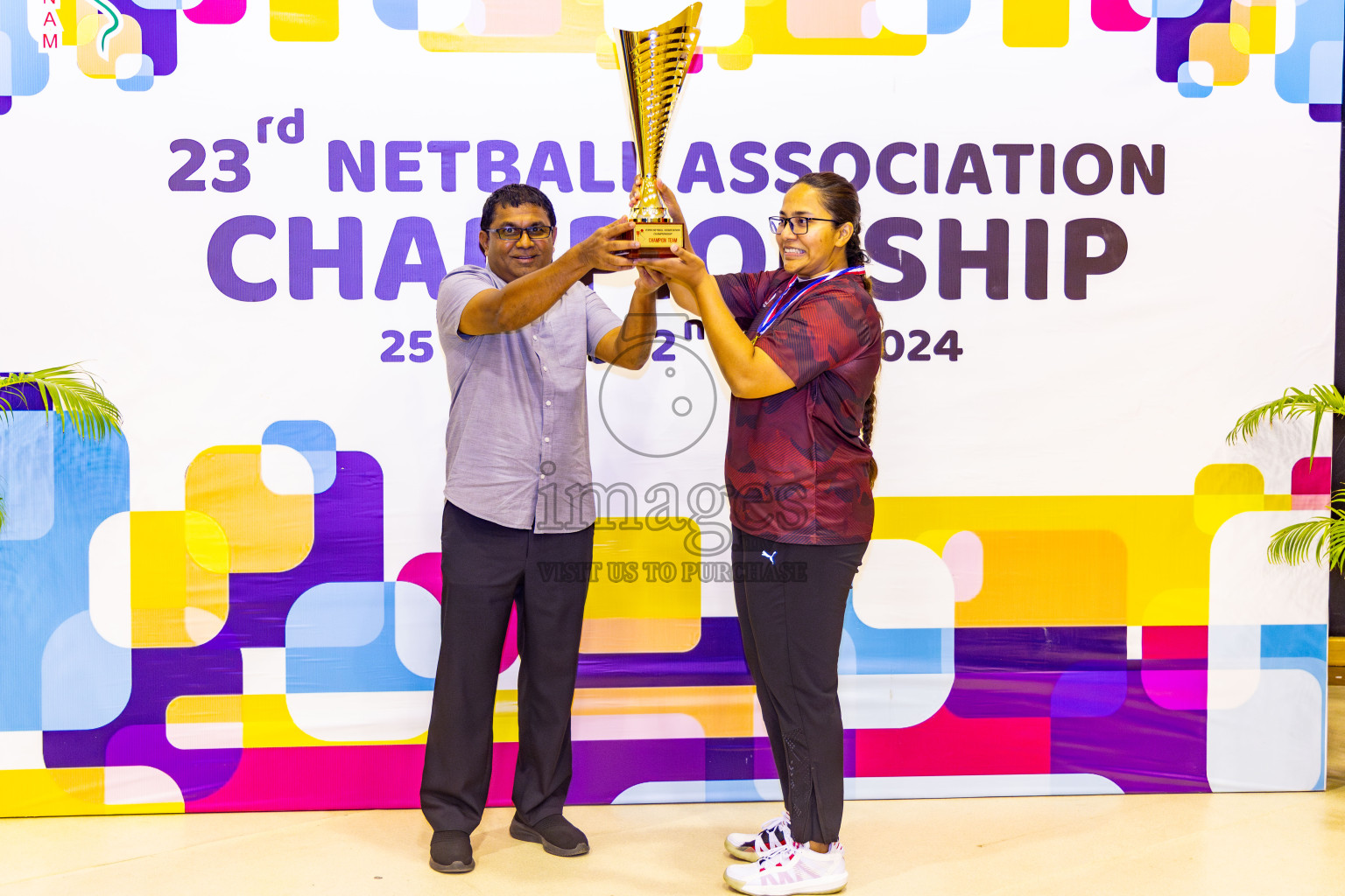 Final of 23rd Netball Association Championship was held in Social Canter at Male', Maldives on Sunday, 5th May 2024. Photos: Nausham Waheed / images.mv