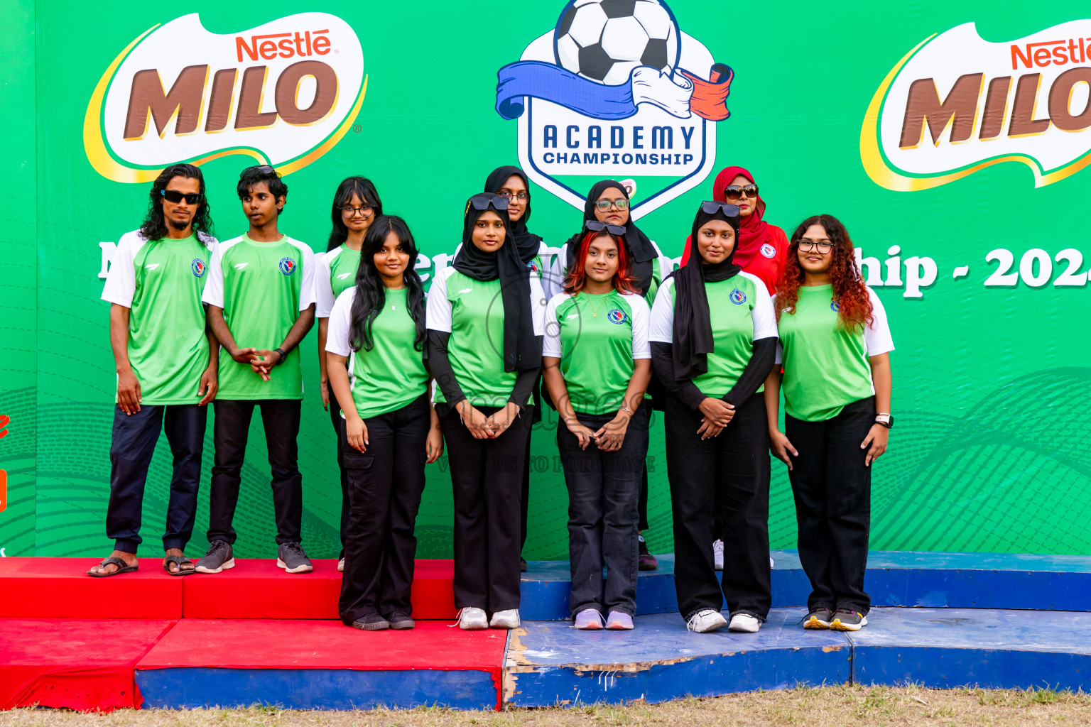 Day 4 of MILO Academy Championship 2024 - U12 was held at Henveiru Grounds in Male', Maldives on Sunday, 7th July 2024. Photos: Nausham Waheed / images.mv