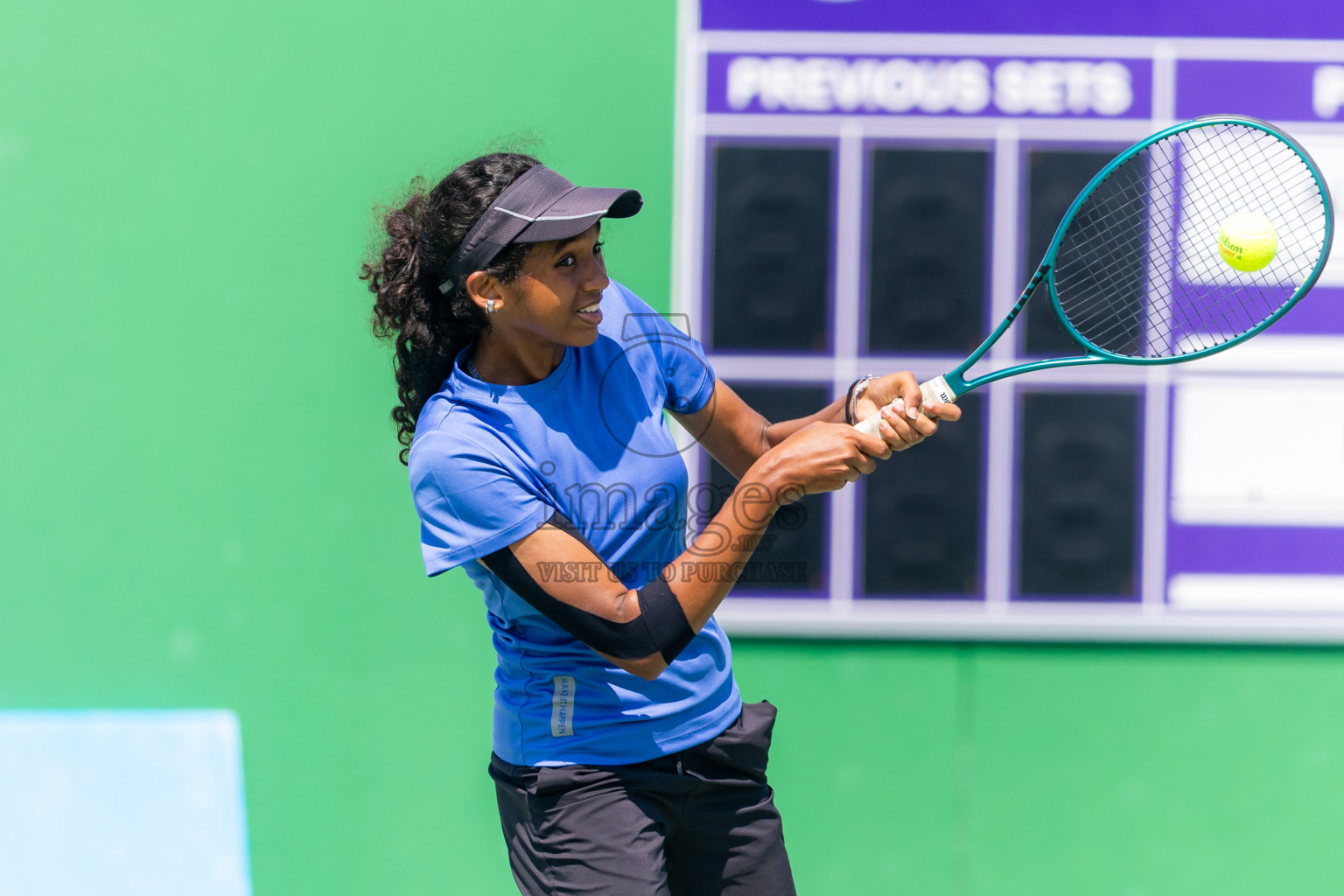 Day 8 of ATF Maldives Junior Open Tennis was held in Male' Tennis Court, Male', Maldives on Thursday, 19th December 2024. Photos: Nausham Waheed/ images.mv