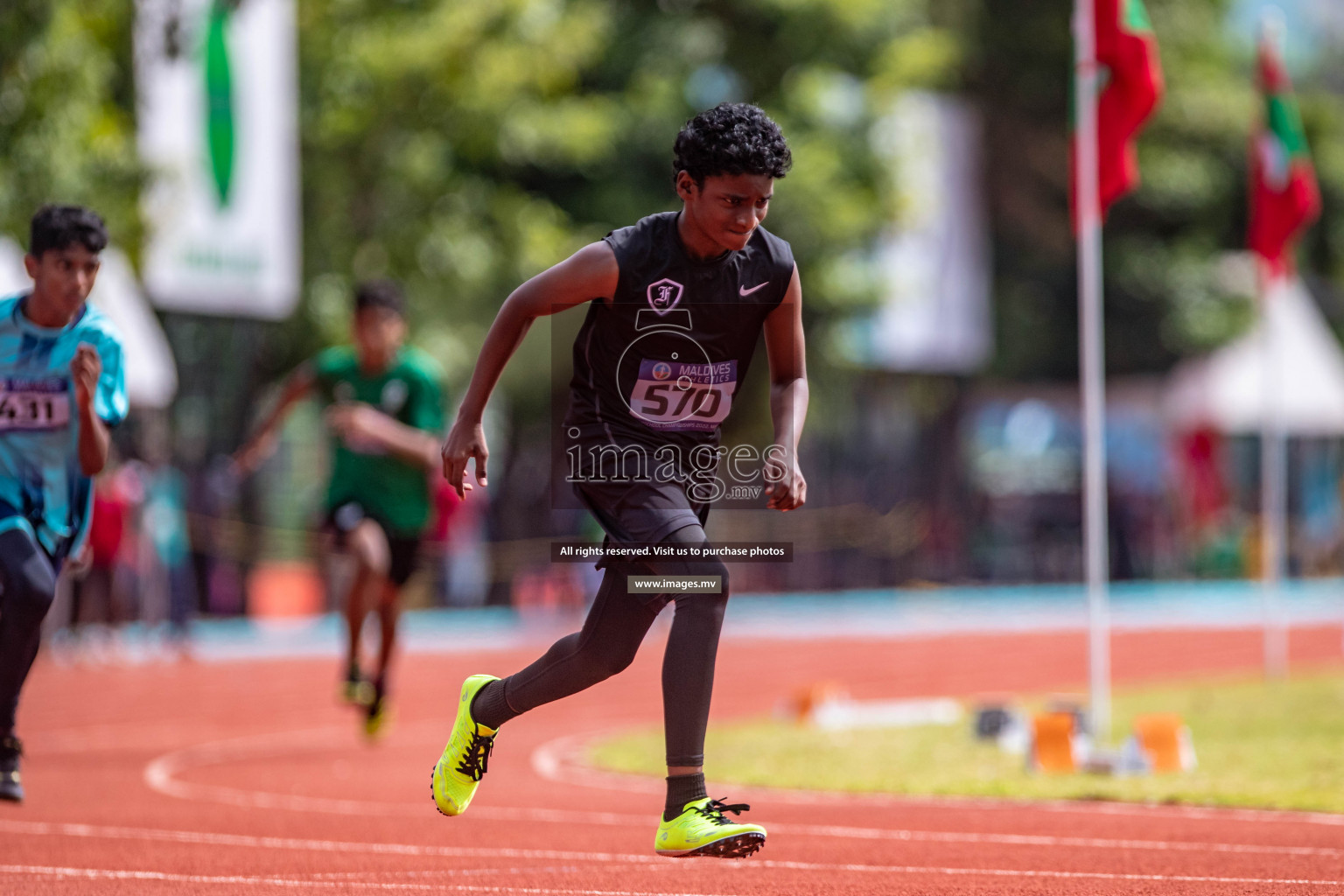 Day 2 of Inter-School Athletics Championship held in Male', Maldives on 24th May 2022. Photos by: Maanish / images.mv