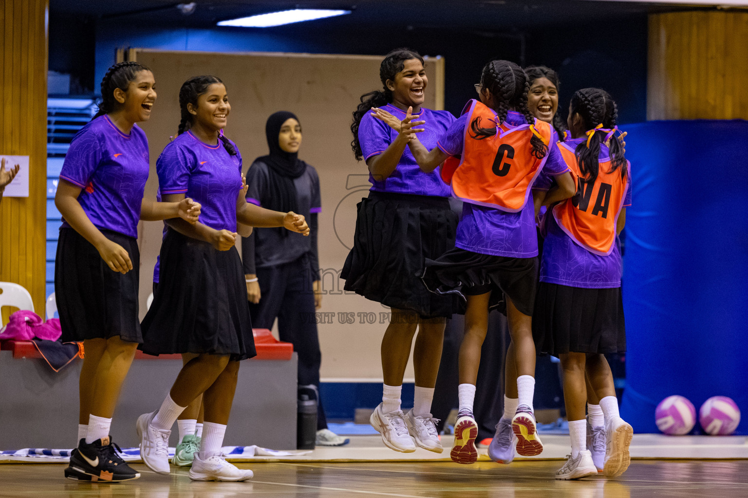 Day 13 of 26th Inter-School Netball Tournament 2025 was held in Social Center Indoor Hall on Saturday, 1st November 2025. 
Photos: Hassan Simah / images.mv