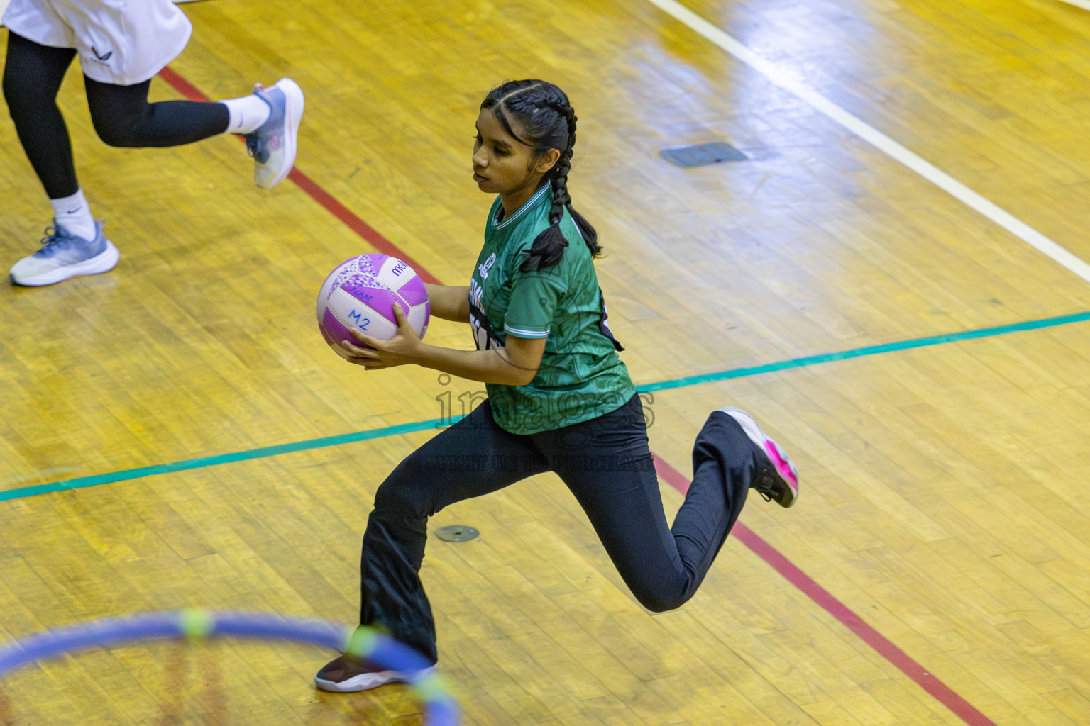 Day 14 of 26th Inter-School Netball Tournament 2025 was held in Social Center Indoor Hall on Tuesday, 4th November 2025. Photos: Areef Adam / images.mv