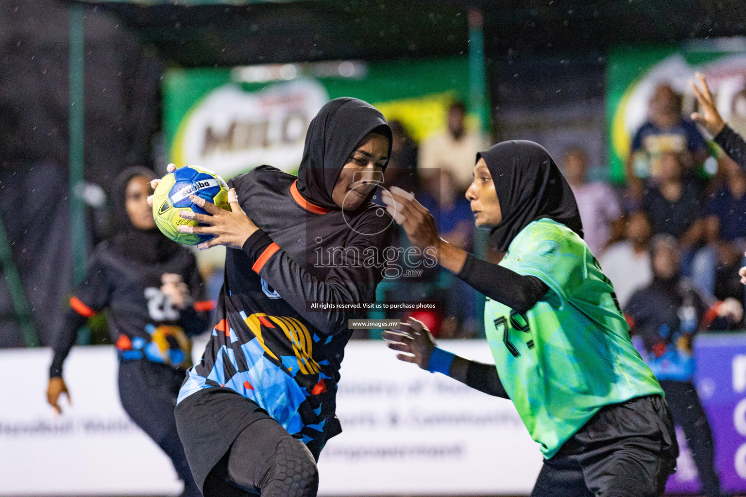 Day 4 of 7th Inter-Office/Company Handball Tournament 2023, held in Handball ground, Male', Maldives on Monday, 18th September 2023 Photos: Nausham Waheed/ Images.mv