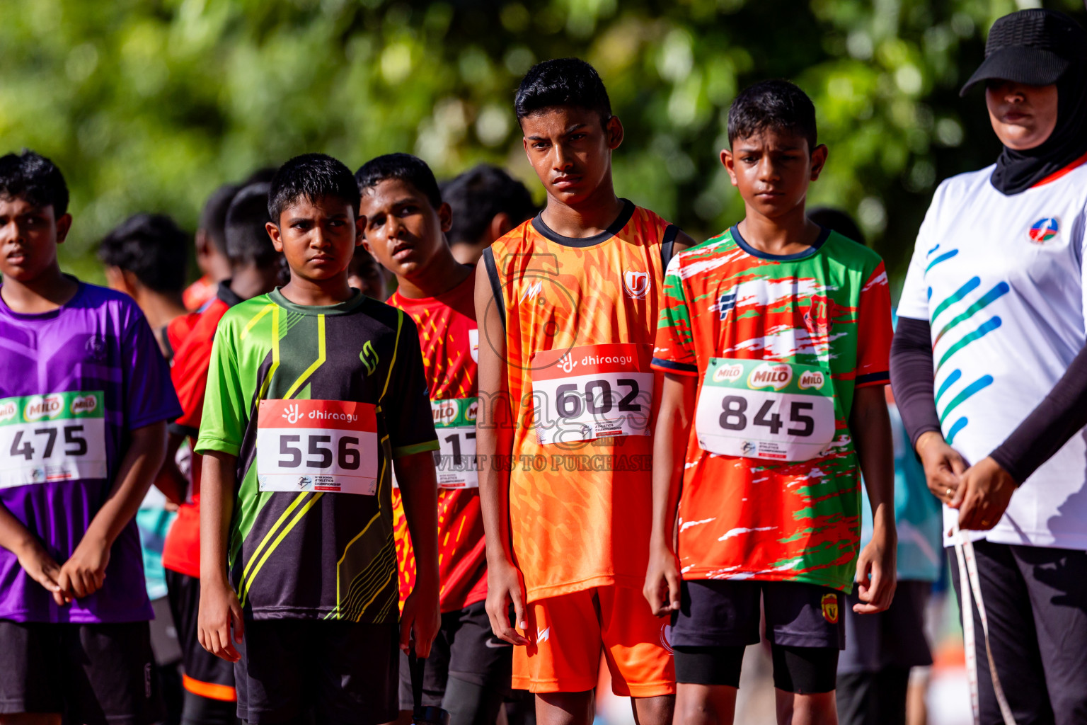 Day 1 of Inter-school Athletics Championship 2025 held in Ekuveni Synthetic Track, Male', Maldives on Monday, 06th October 2025. Photos by: Nausham Waheed / Images.mv