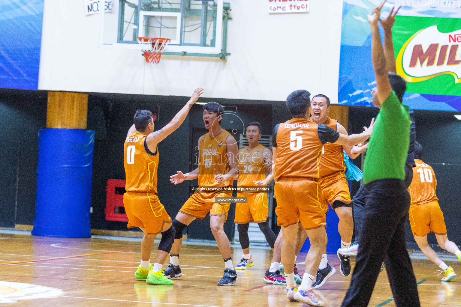 Bhutan vs Nepal in the semi final of Five Nation Championship 2023 was held in Social Center, Male', Maldives on Tuesday, 20th June 2023. Photos: Ismail Thoriq / images.mv